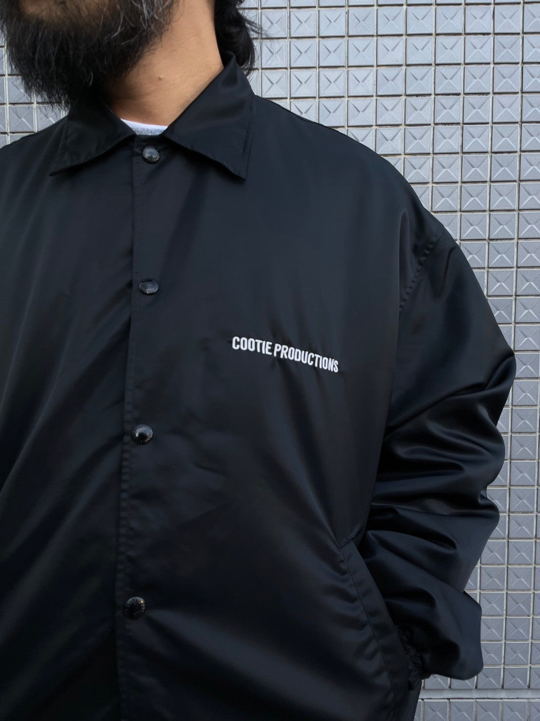 黄ばみ等ありますかCOOTIE / Nylon Coach Jacket (LOGO)