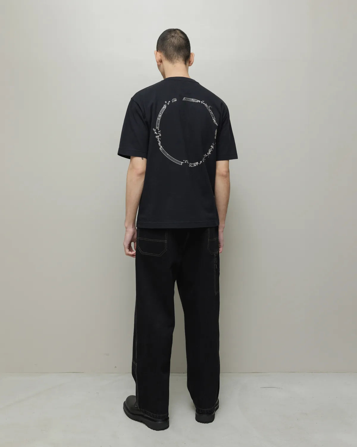 BAL / DENIM FAUX STITCH CARPENTER PANT (BAL-2234)