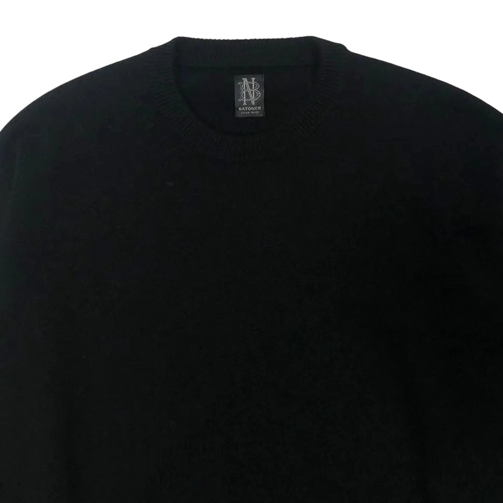 BATONER / INNOCENT CASHMERE CREW NECK (BN-FU-004)