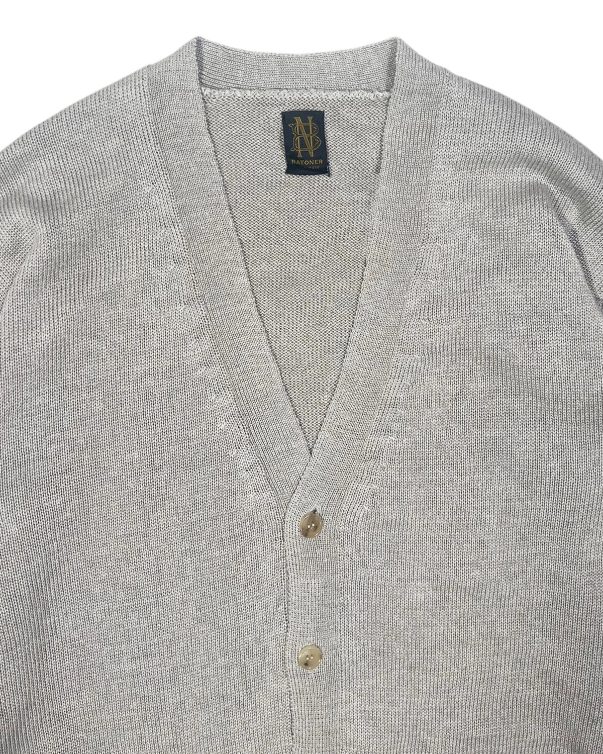 BATONER / LINEN CARDIGAN (BN-25SM-022)