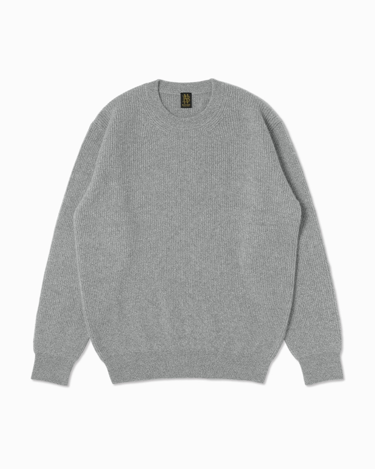 BATONER の CASHMERE FOX CREW NECK (BN-26FM-060)