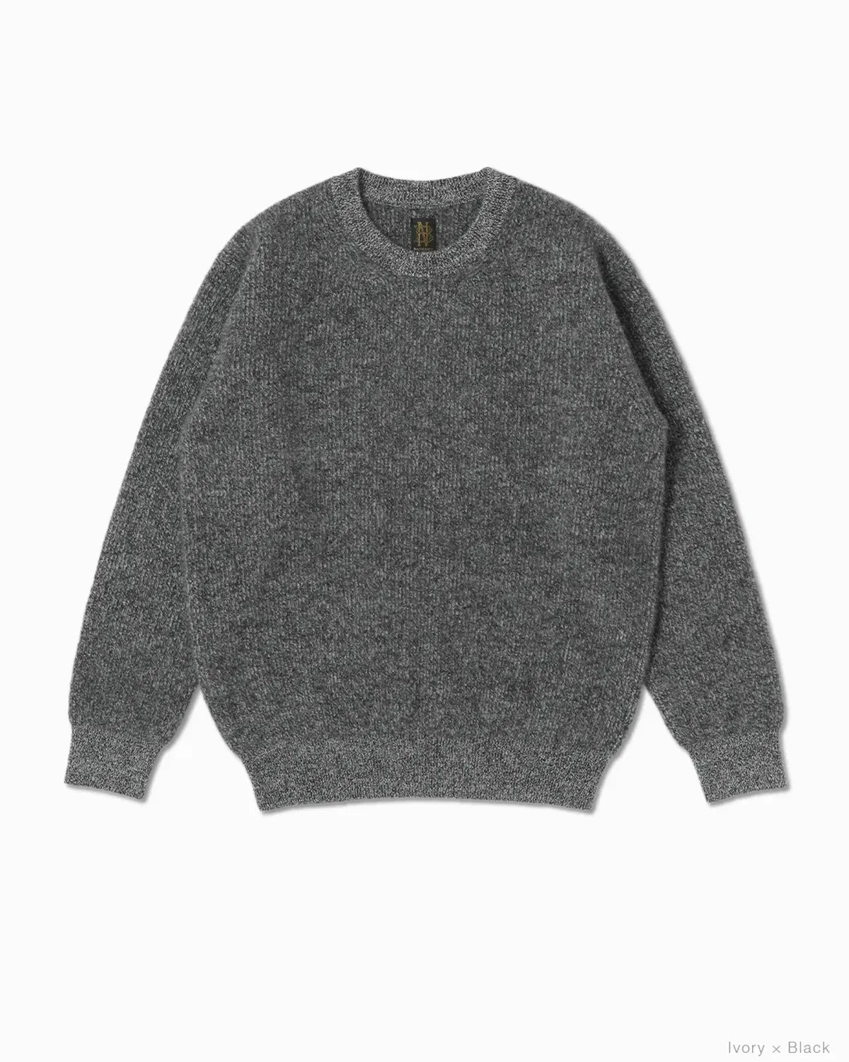 BATONER の Men CASHMERE FOX CREW NECK (BN-25FM-053)