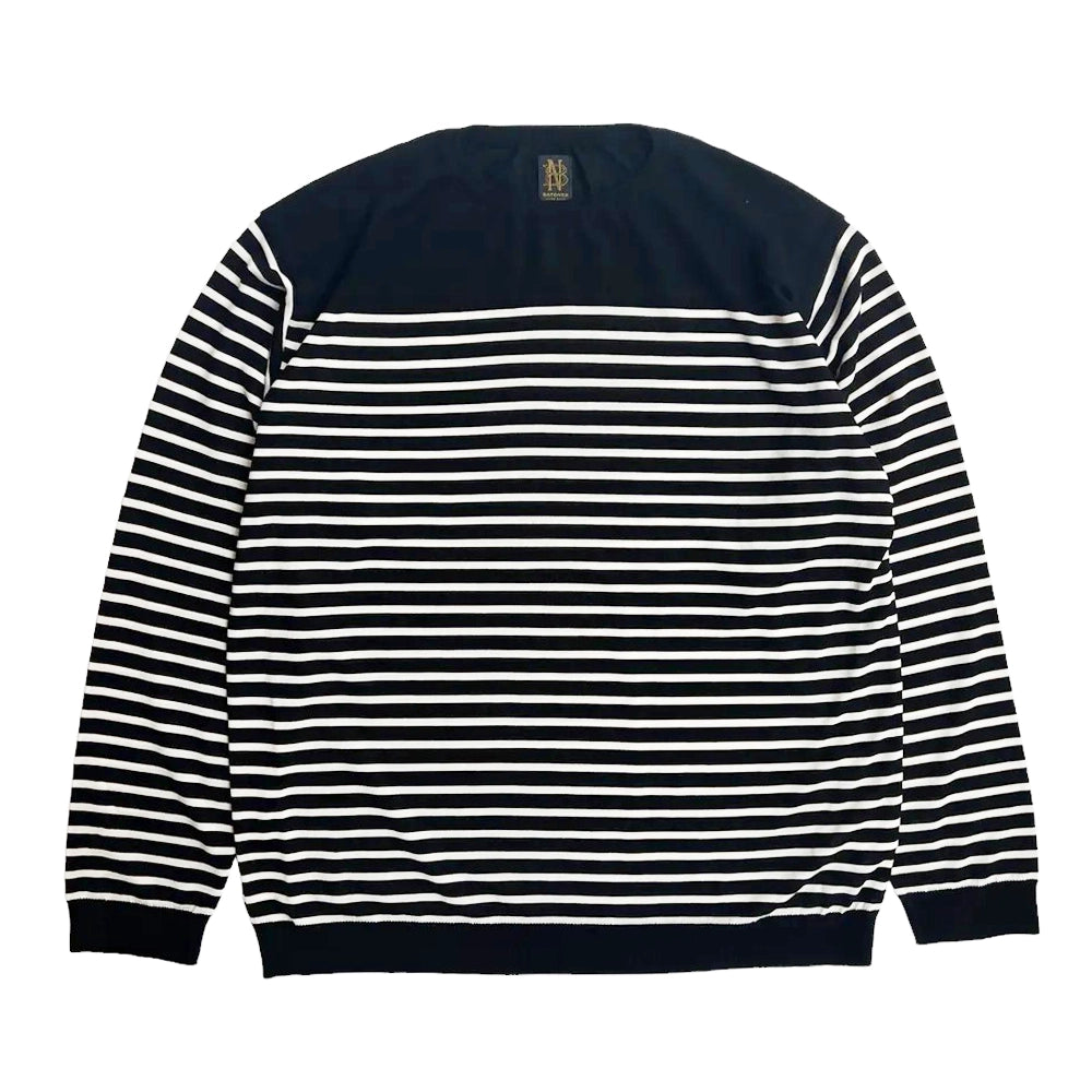 BATONER  のTENCEL CASHMERE BORDER LONG SLEEVE (BN-24FM-003)