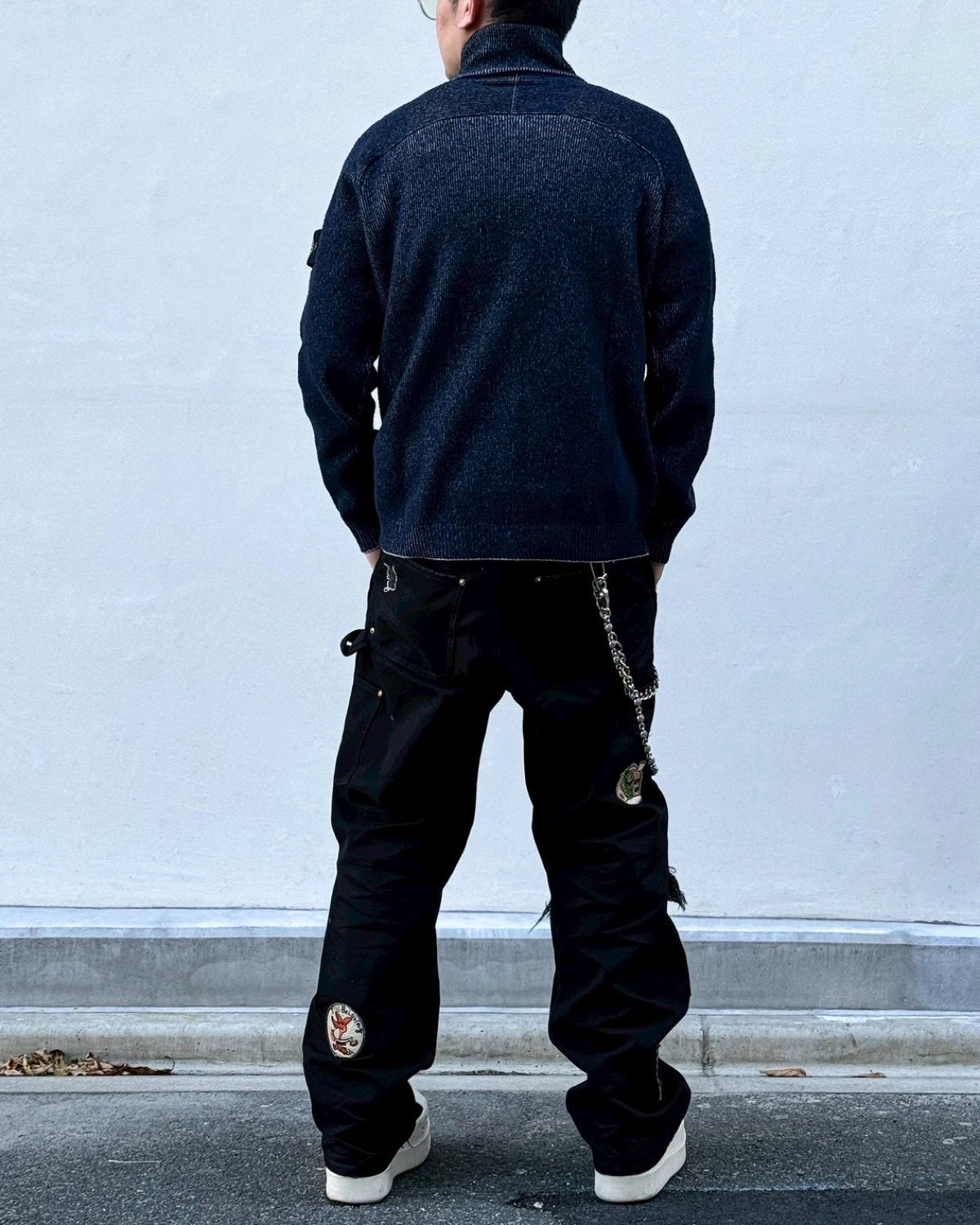 STONE ISLAND / PLATED RIB COTTON BOUCLE (L1155100034)