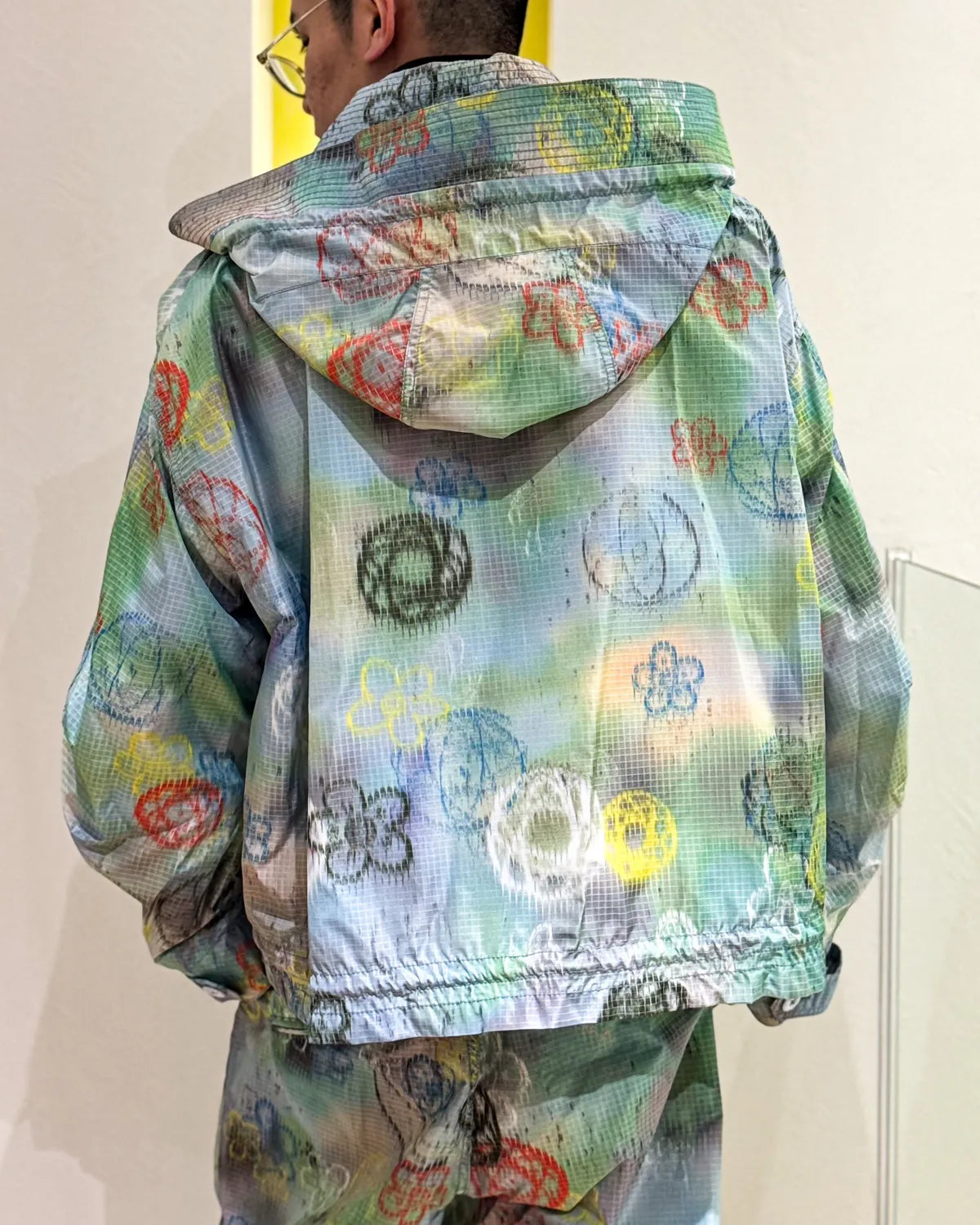 KENZO  / 'Kenzo x Futura 2000' ショート パーカ (FF65BL264912)