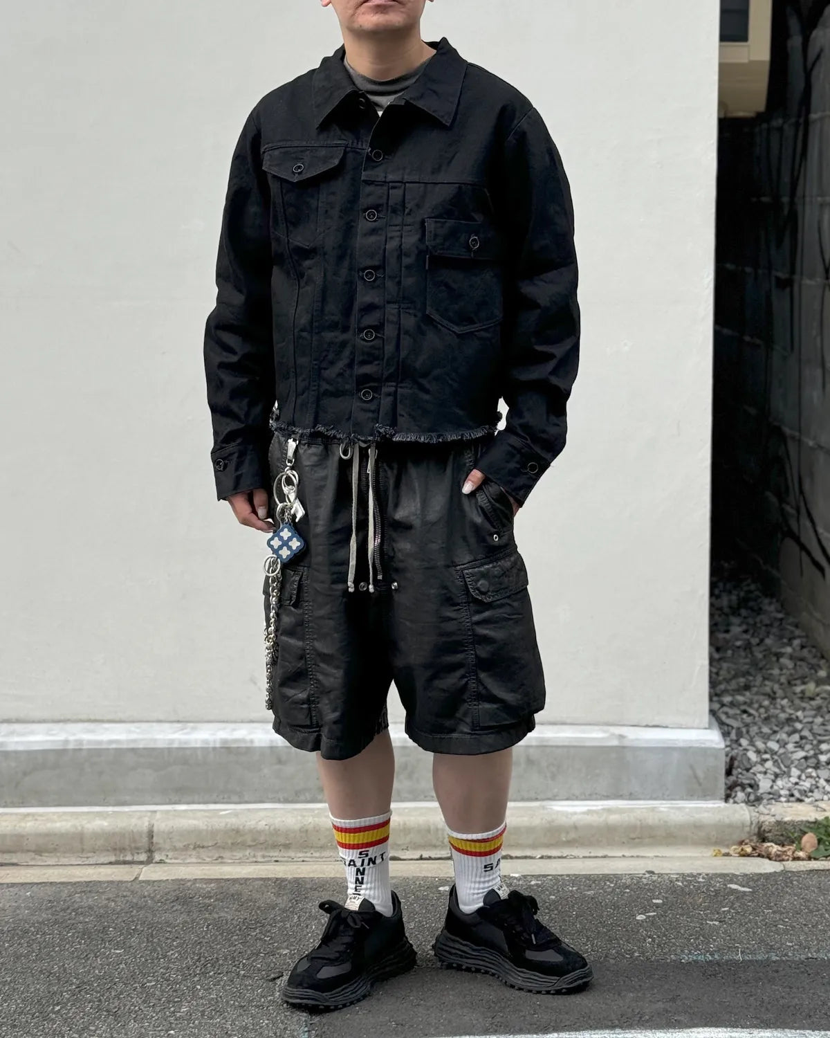 MINUS / Deconstructed Denim Tracker -KOJIMA- (M-P3-LO5)