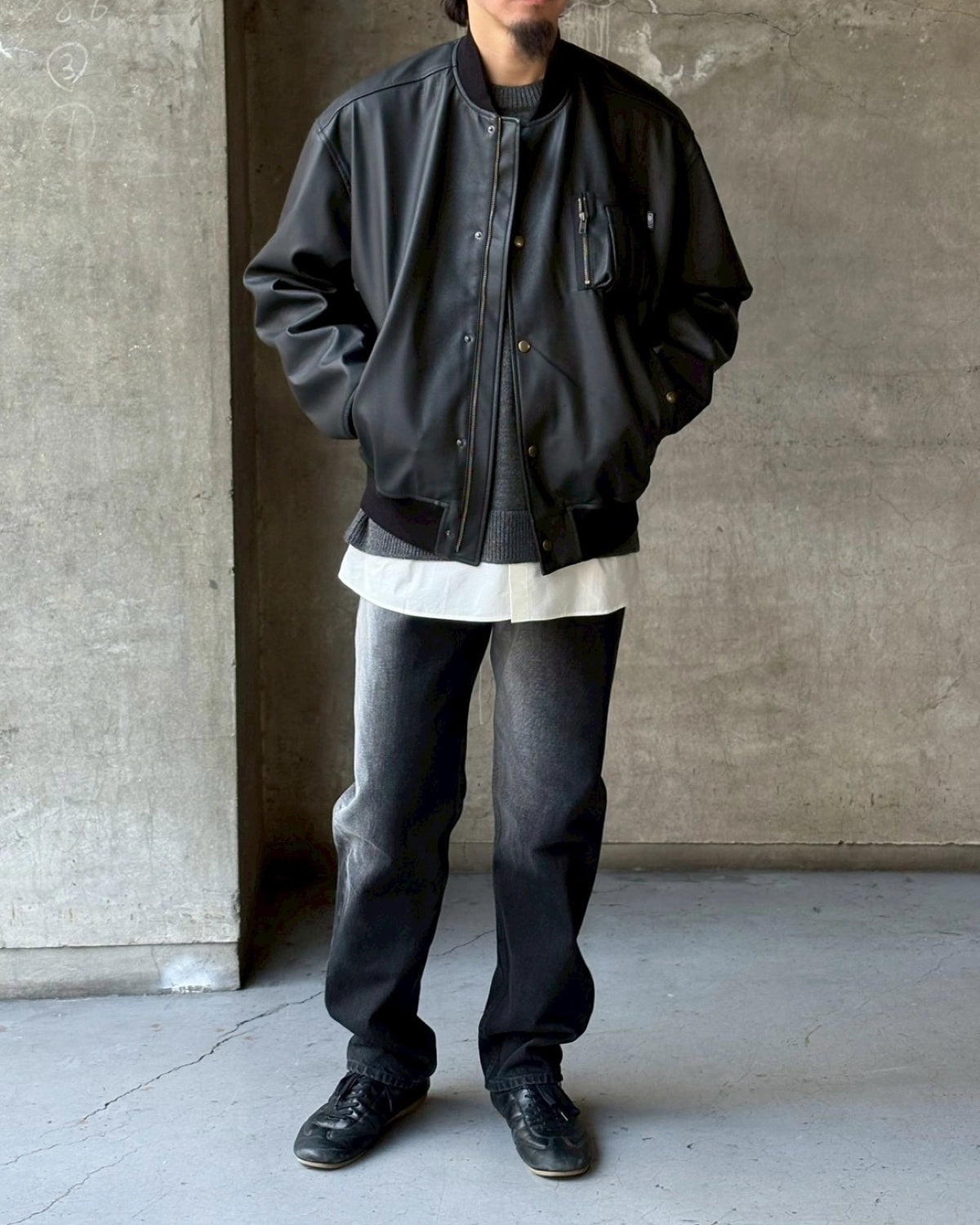 MM6 / バーシティジャケット (SH0AM0080M35740)