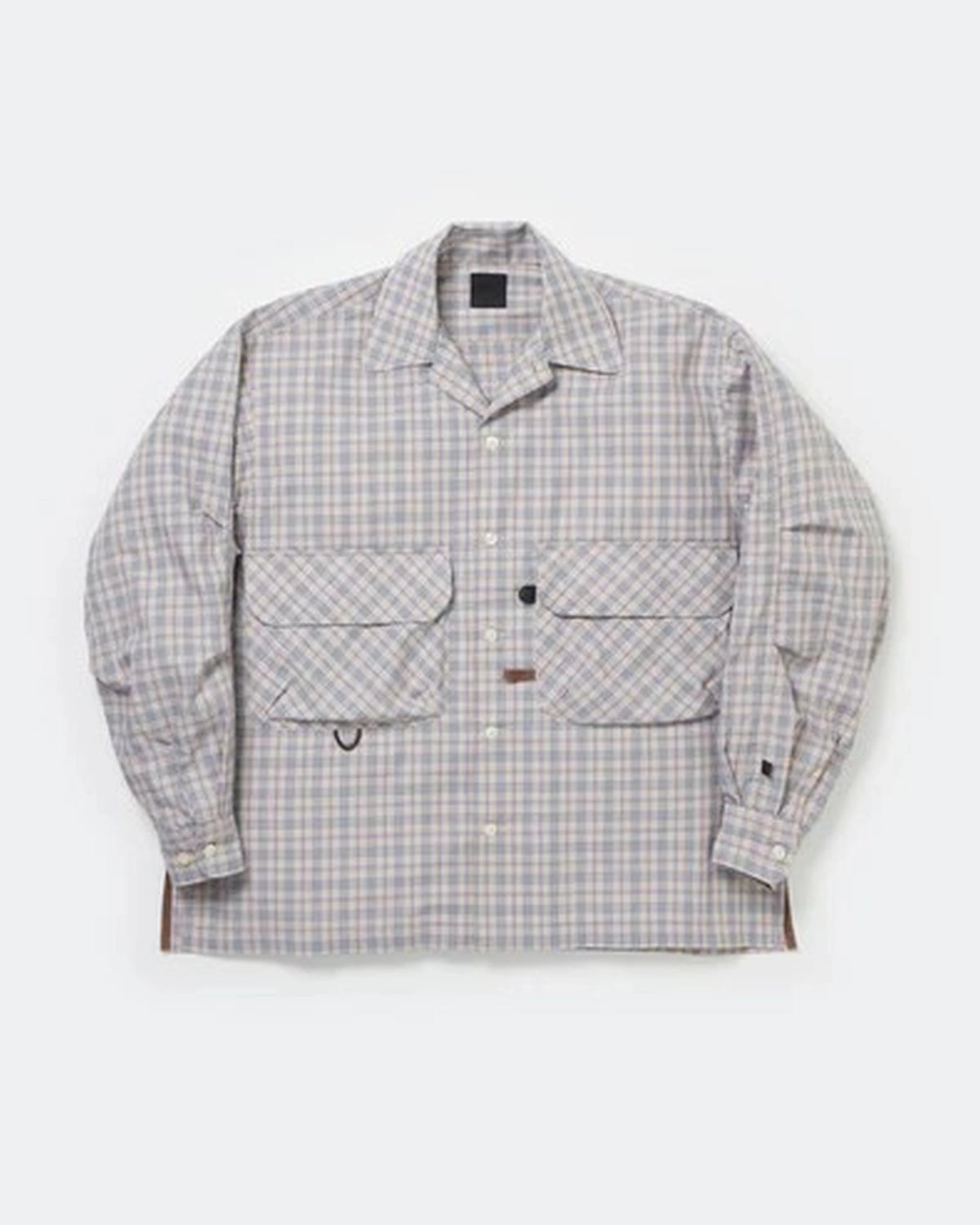 DAIWA PIER39 / TECH SPORTS OPEN COLLAR SHIRT L/S NOVA CHECK (BE-81025W)