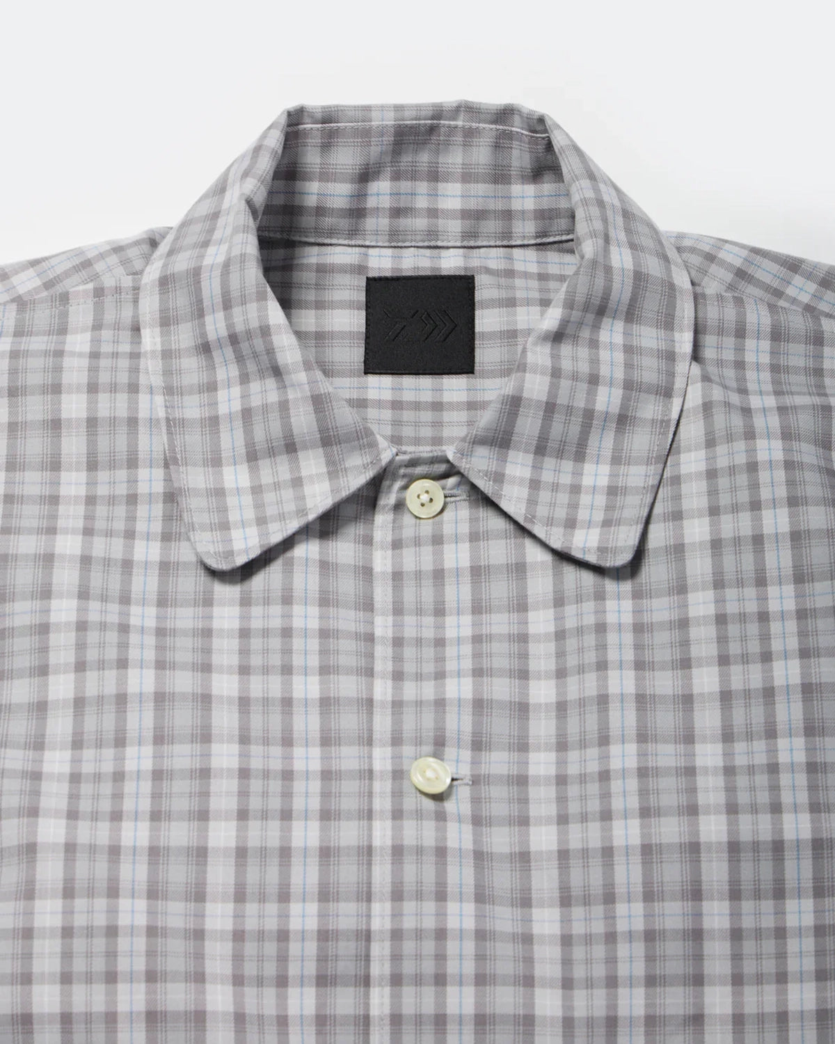 DAIWA PIER39 / TECH SPORTS OPEN COLLAR SHIRT L/S GREN PLAID (BE-82026)