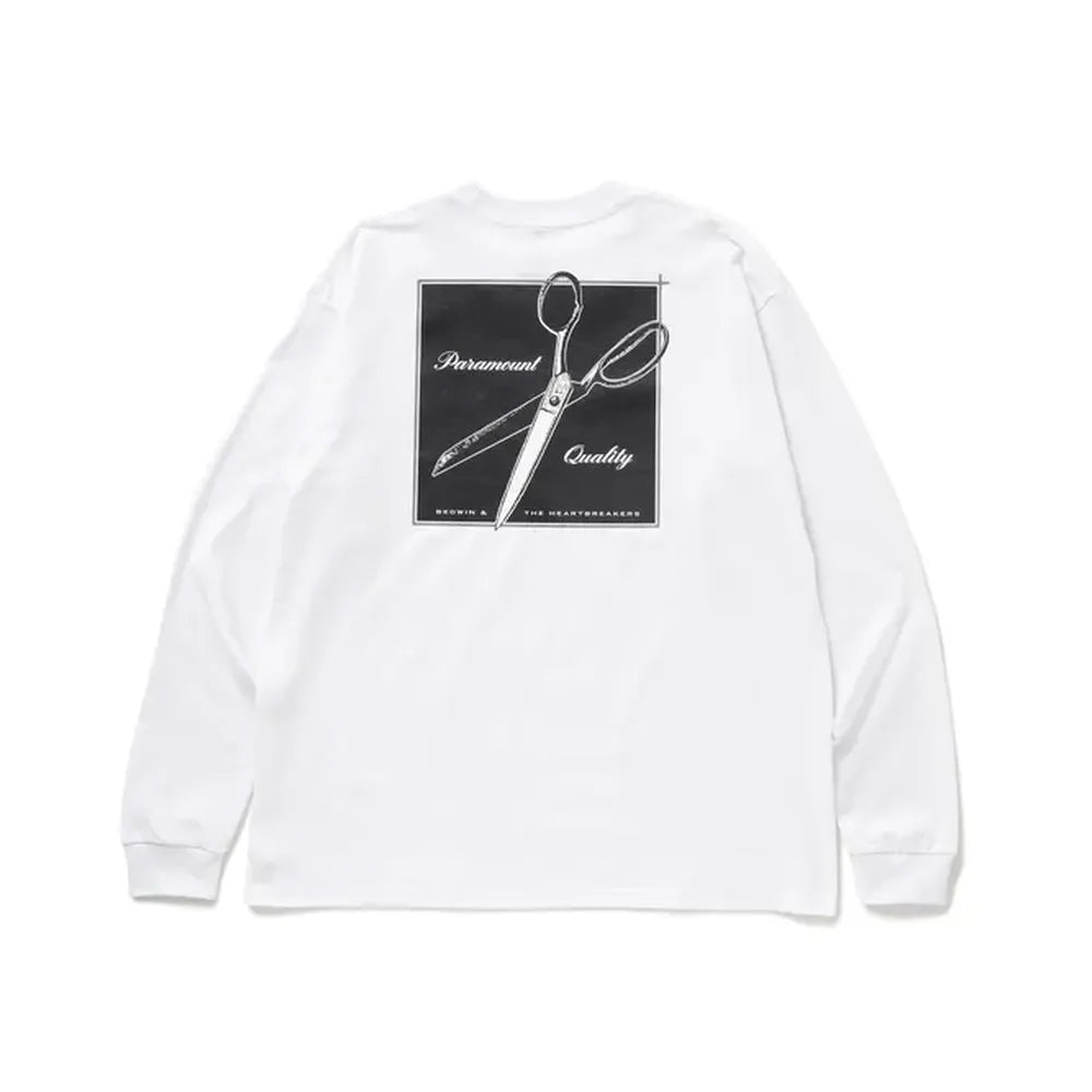 BEDWIN & THE HEARTBREAKERS / L/S PRINTED TEE "EDWARD" (24AB2191)