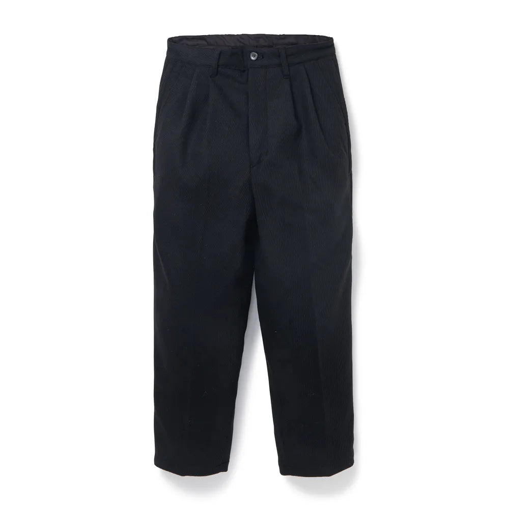 BEDWIN & THE HEARTBREAKERS の 10L CALZE TWEED WIDE PANTS "WYLER" (24AB4727)