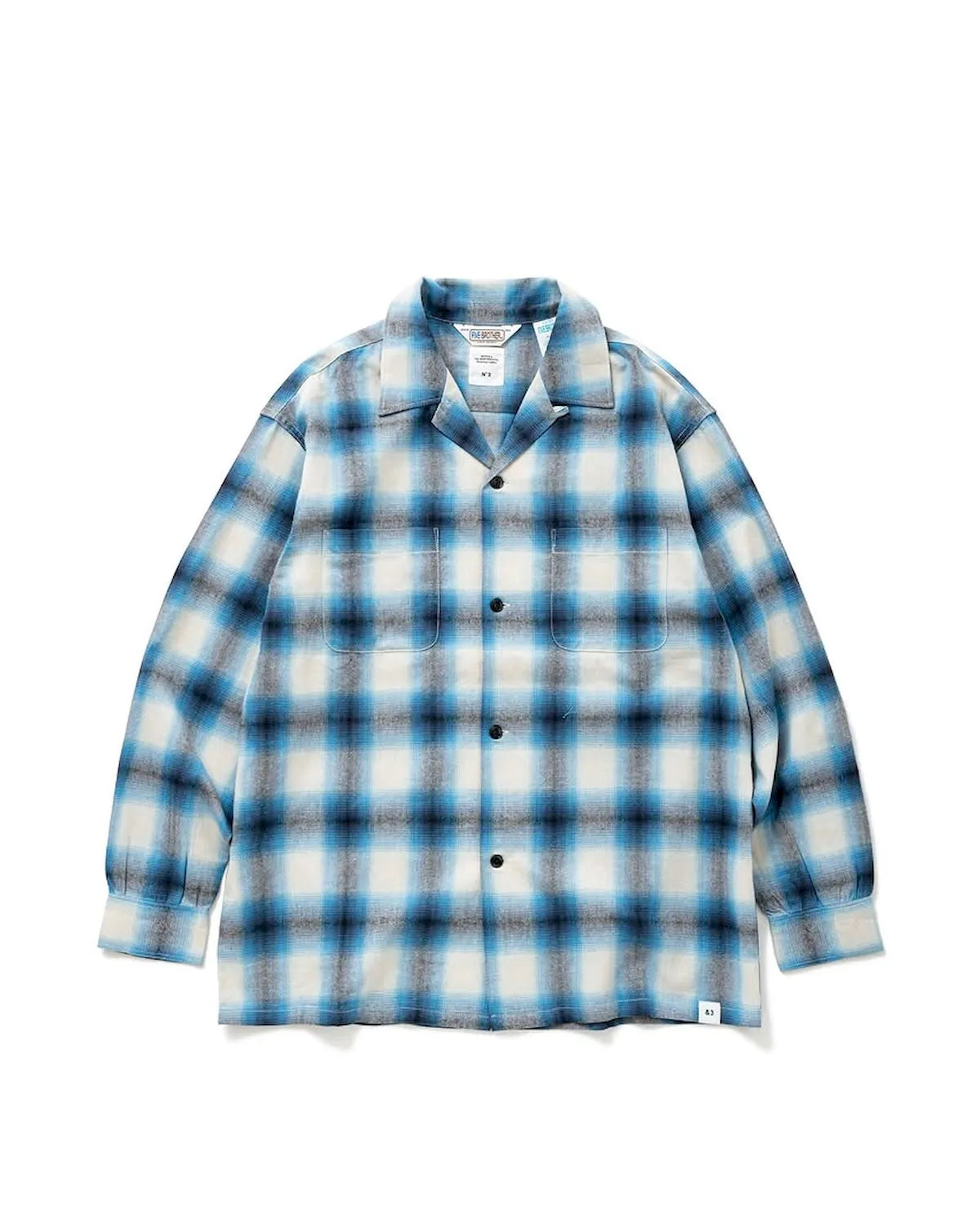 BEDWIN & THE HEARTBREAKERS の FIVE BROTHER Ex. L/S CHECK SHIRT "VIN" (25SB1751)