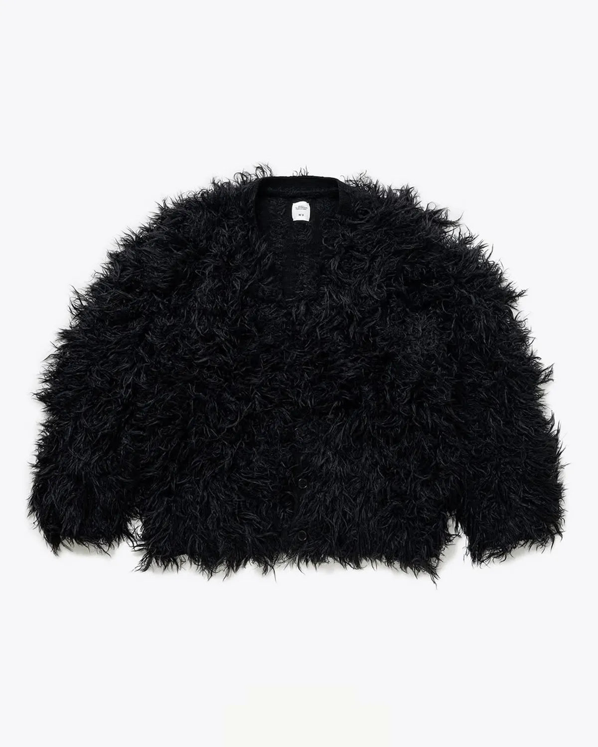 BEDWIN & THE HEARTBREAKERS の LONG HAIR MOHAIR CARDIGAN "CHEWBACC" (25AB3194)