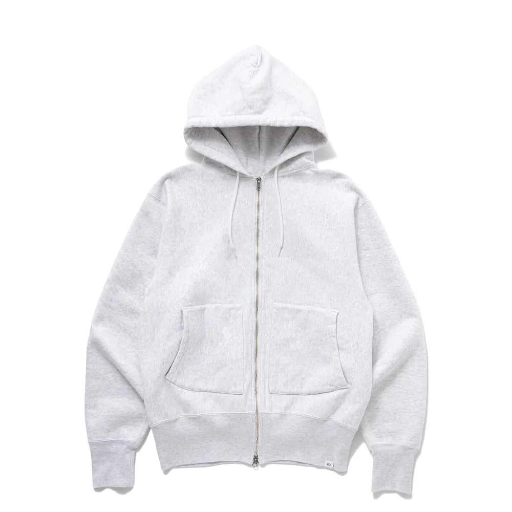 BEDWIN & THE HEARTBREAKERS の L/S HEAVY COTTON ZIP UP HOODIE "ANTHC" (24AB2185)