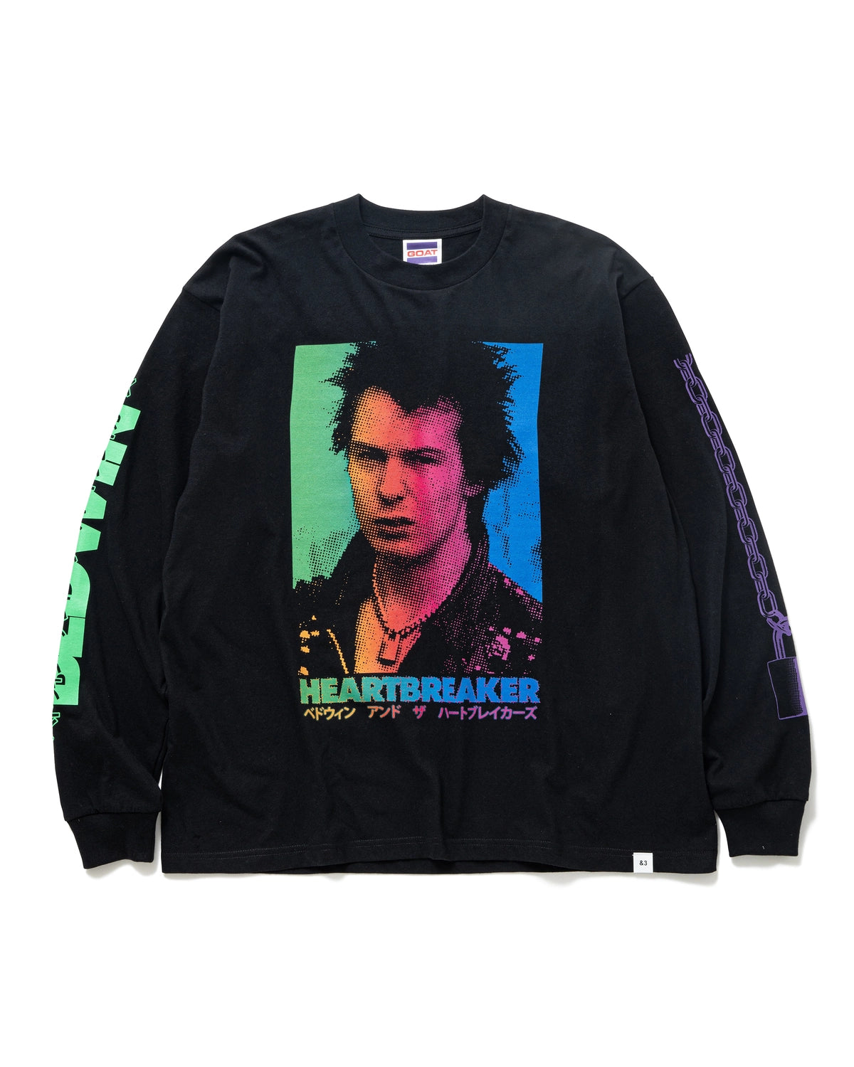 BEDWIN & THE HEARTBREAKERS の L/S PRINTED T "OLDMAN" (25SB2206)