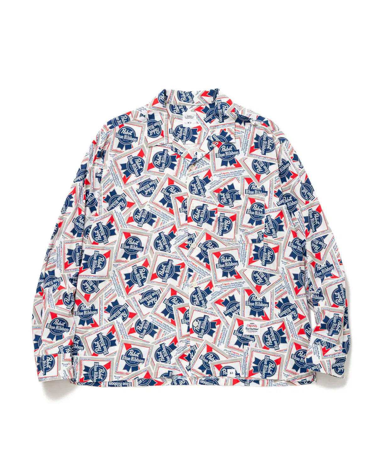 BEDWIN & THE HEARTBREAKERS の Pabst Ex. L/S OPEN COLLAR SHIRT "FIRTH" (25SB1743)