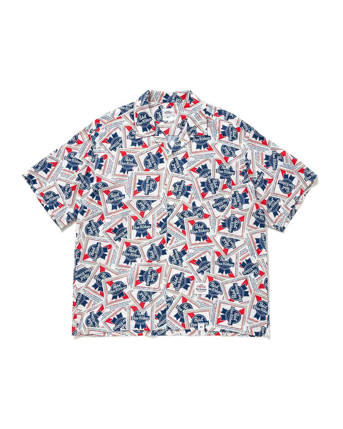 BEDWIN & THE HEARTBREAKERS の Pabst Ex. S/S OPEN COLLAR SHIRT "COLIN" (25SB1748)