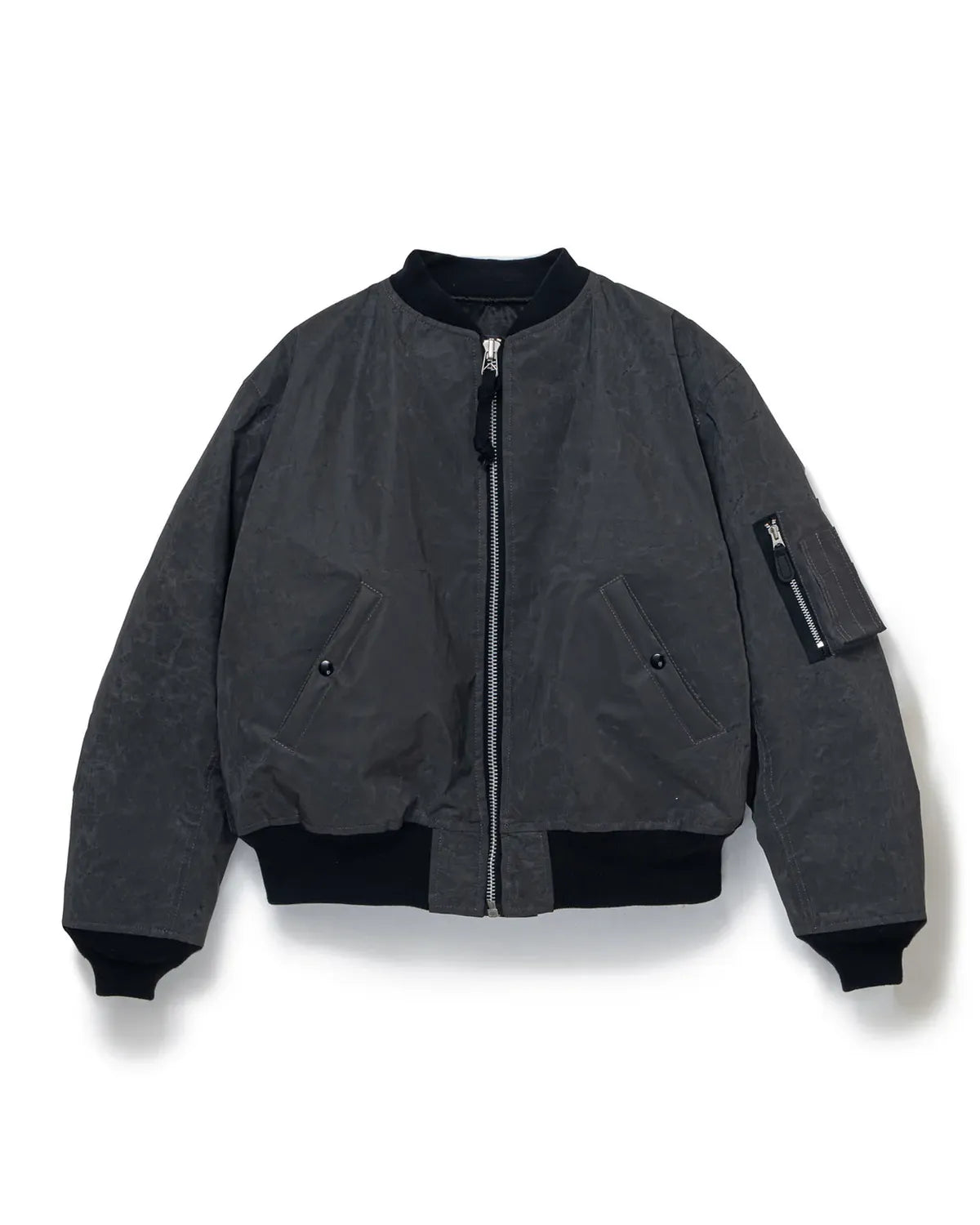 BEDWIN & THE HEARTBREAKERS の REFLECTIVE TYPE MA-1 JACKET "DUFFY" (25AB5650)