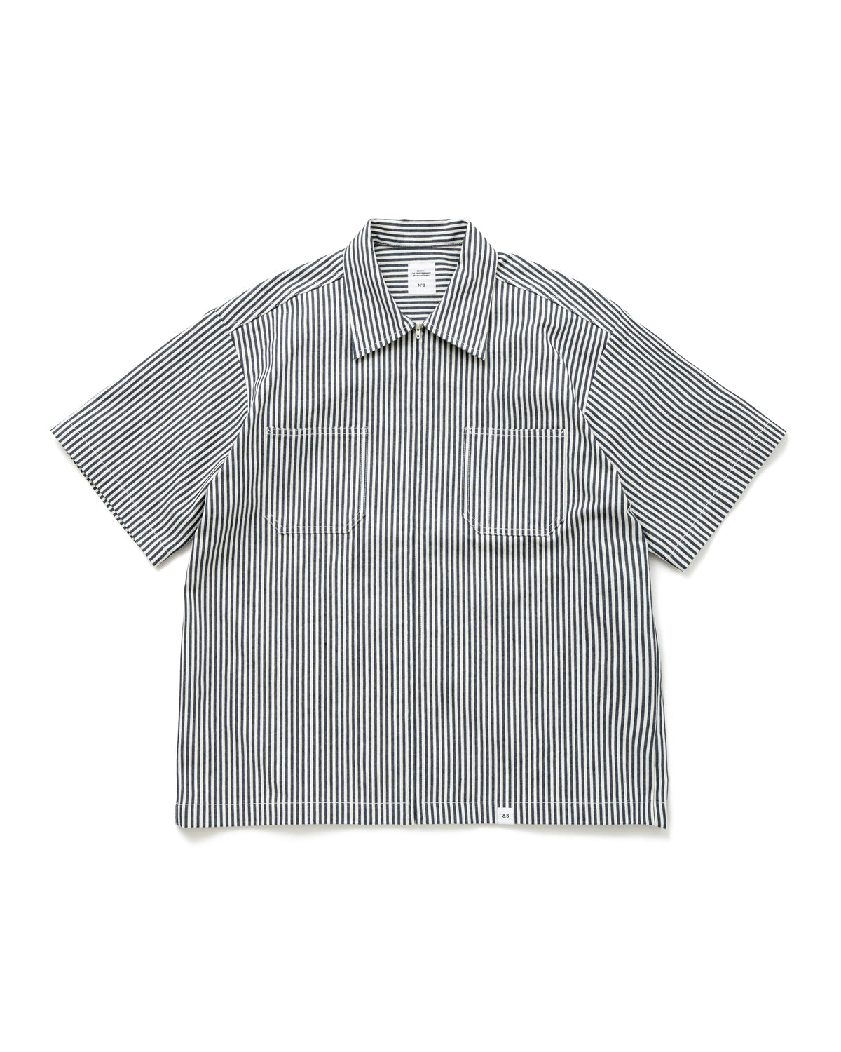 BEDWIN & THE HEARTBREAKERS の S/S ZIP UP SHIRT "GIBSON" (25SB1749)