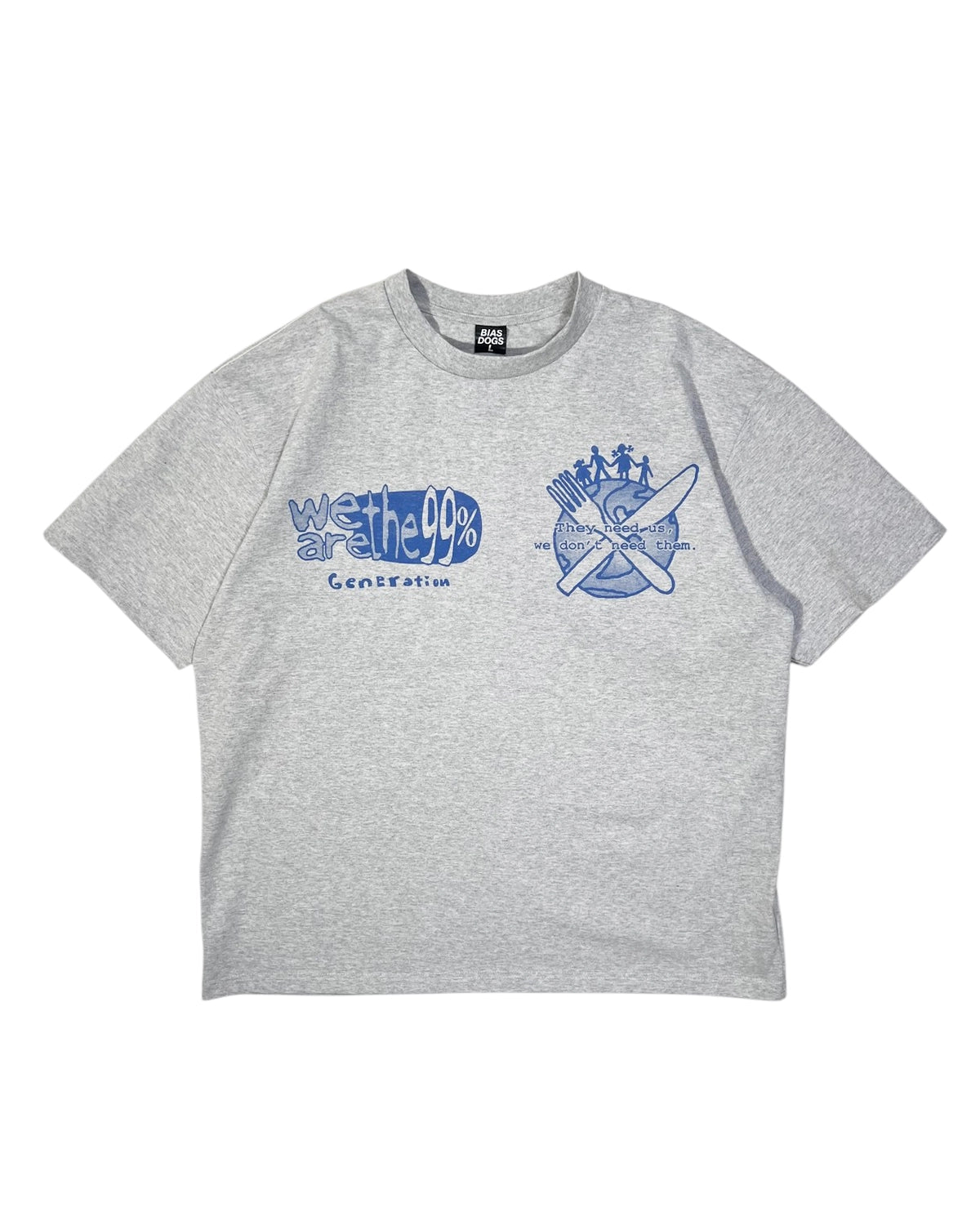 BIAS DOGS / × EVISEN BIAS DOGS 2HD CREW SWEAT 