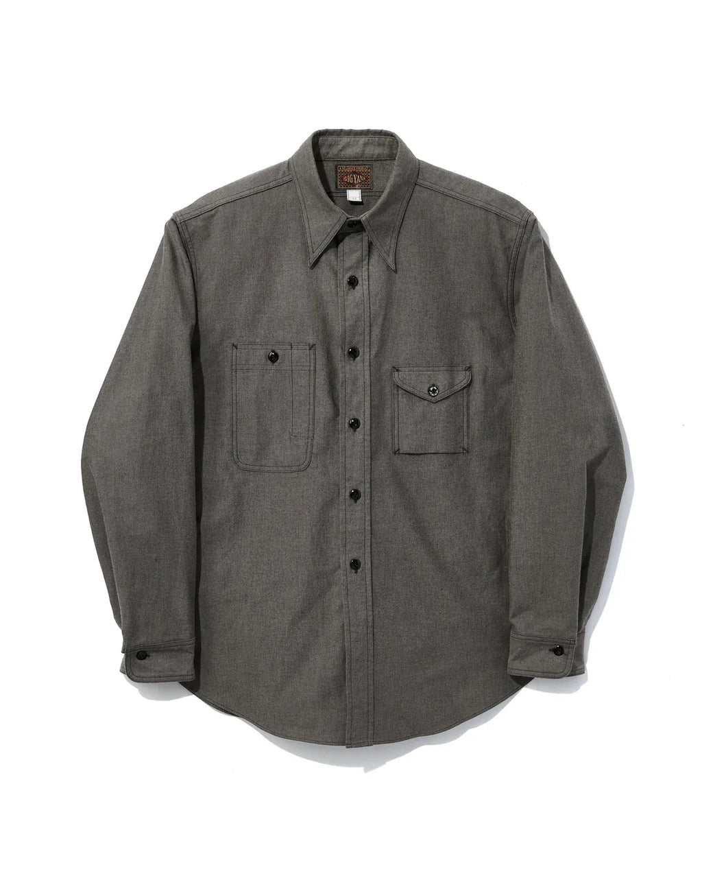 PASS THE ROC 1891 シューティングシャツ XXXL b-boy BIG YANK(ビッグヤンク) / Y1934 HEATHER CHAMBRAY SHIRT | 公式通販