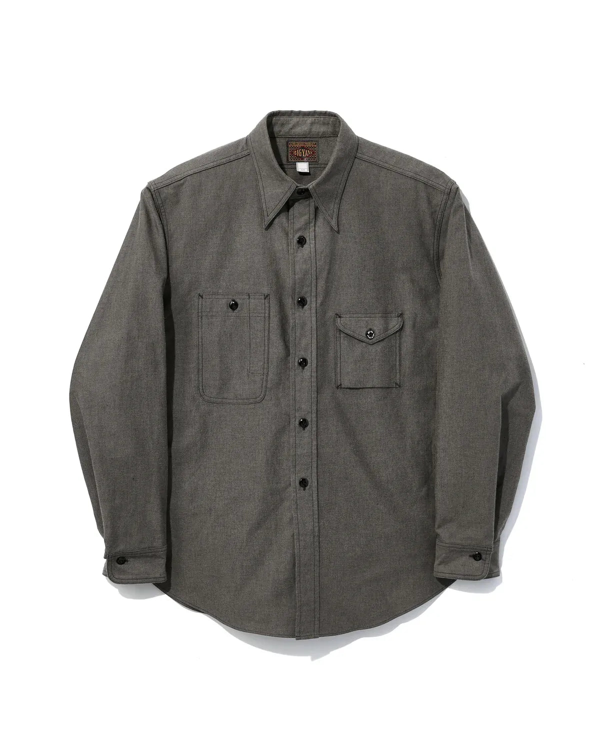 BIG YANK の Y1934 HEATHER CHAMBRAY SHIRT (602-262-02)