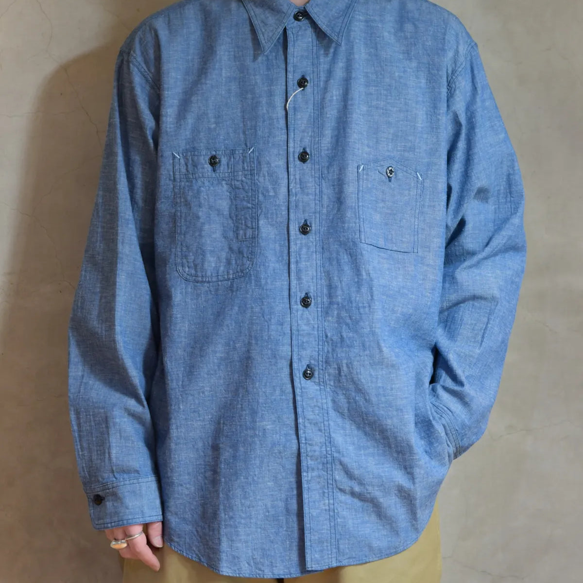 BIG YANK(ビッグヤンク) / Y1942 CHAMBRAY SHIRT | 公式通販・JACK in