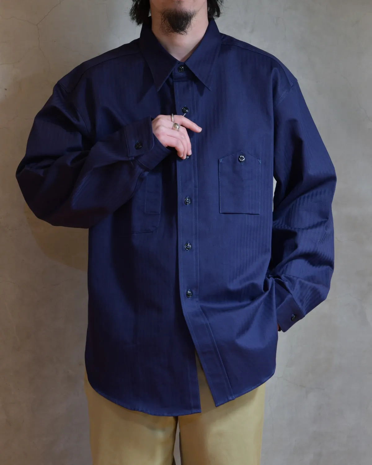 BIG YANK の Y1944 HBT SHIRT (602-261-03)