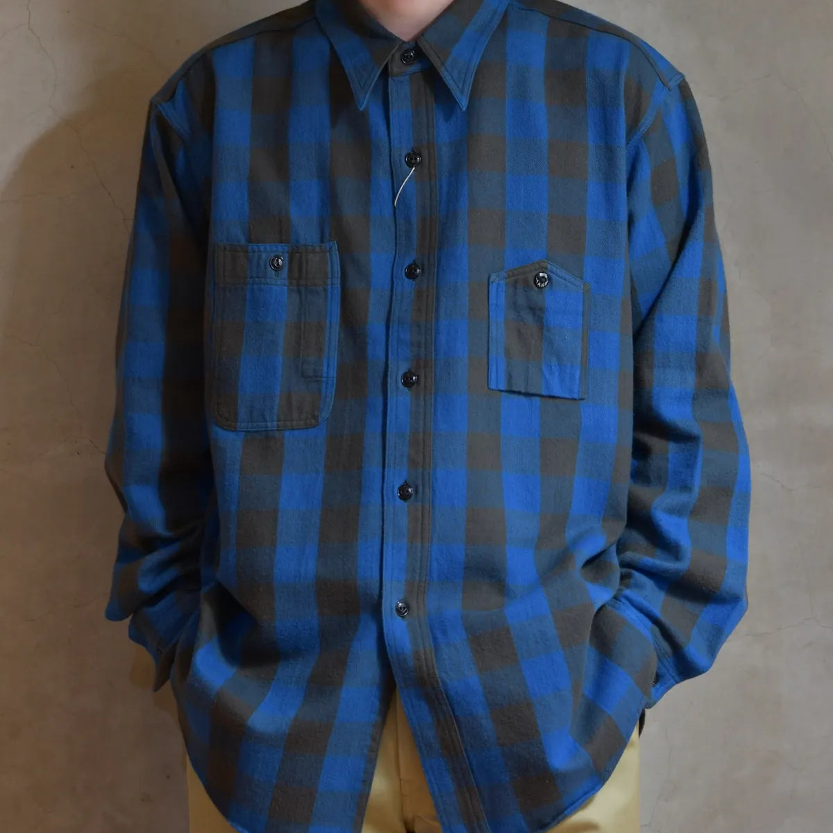 BIG YANK(ビッグヤンク) / Y1945 FLANNEL SHIRT BLOCK CHECK | 公式
