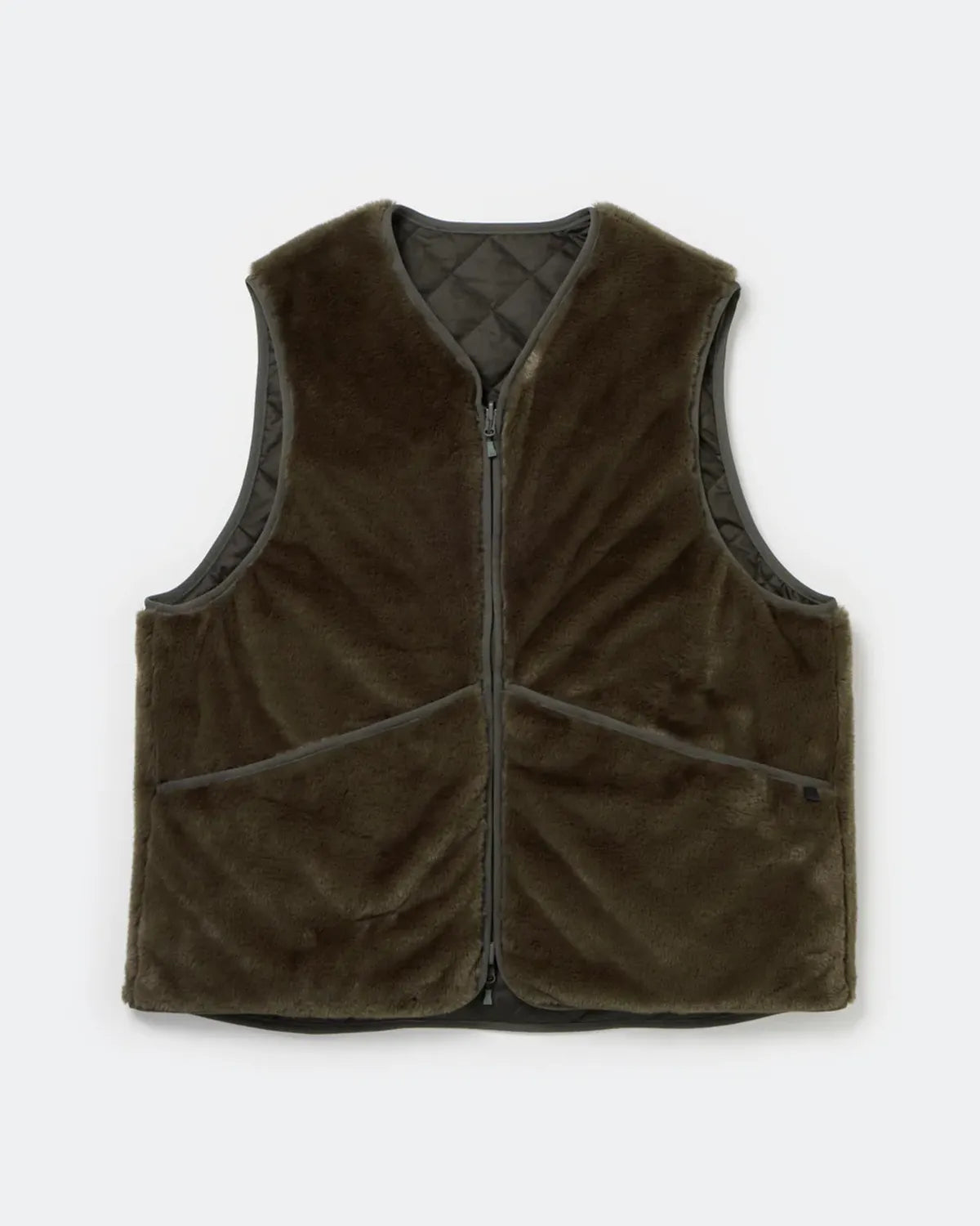 DAIWA PIER39 / TECH REVERSIBLE BRITISH HUNTER FUR VEST (BJ-44025W)