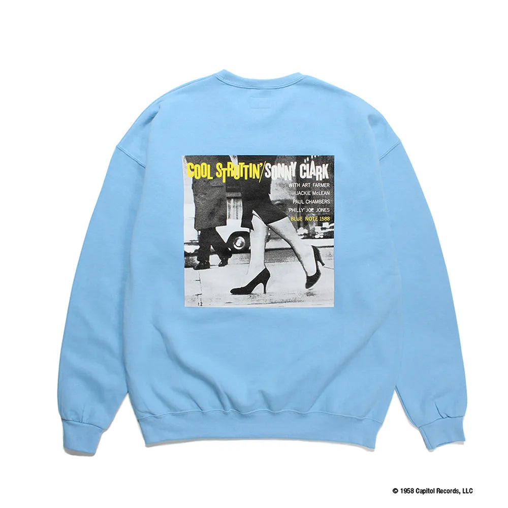 WACKO MARIA / × BLUE NOTE CREW NECK SWEAT SHIRT (TYPE-2)