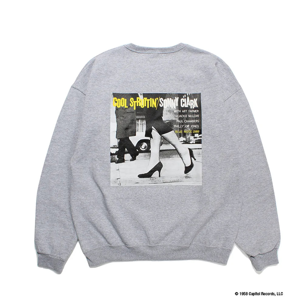 WACKO MARIA / × BLUE NOTE CREW NECK SWEAT SHIRT (TYPE-2)