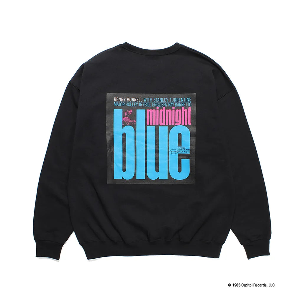 WACKO MARIA / × BLUE NOTE CREW NECK SWEAT SHIRT (TYPE-4)