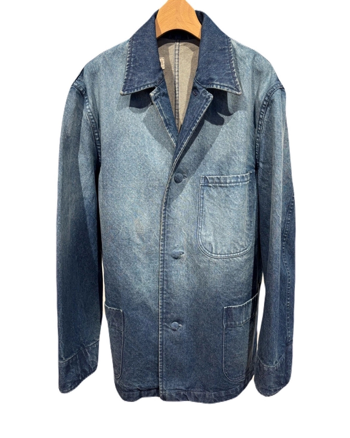 BOWTE の DENIM COVER ALL JK FADE BLEACH BLUE (261-06-0002)