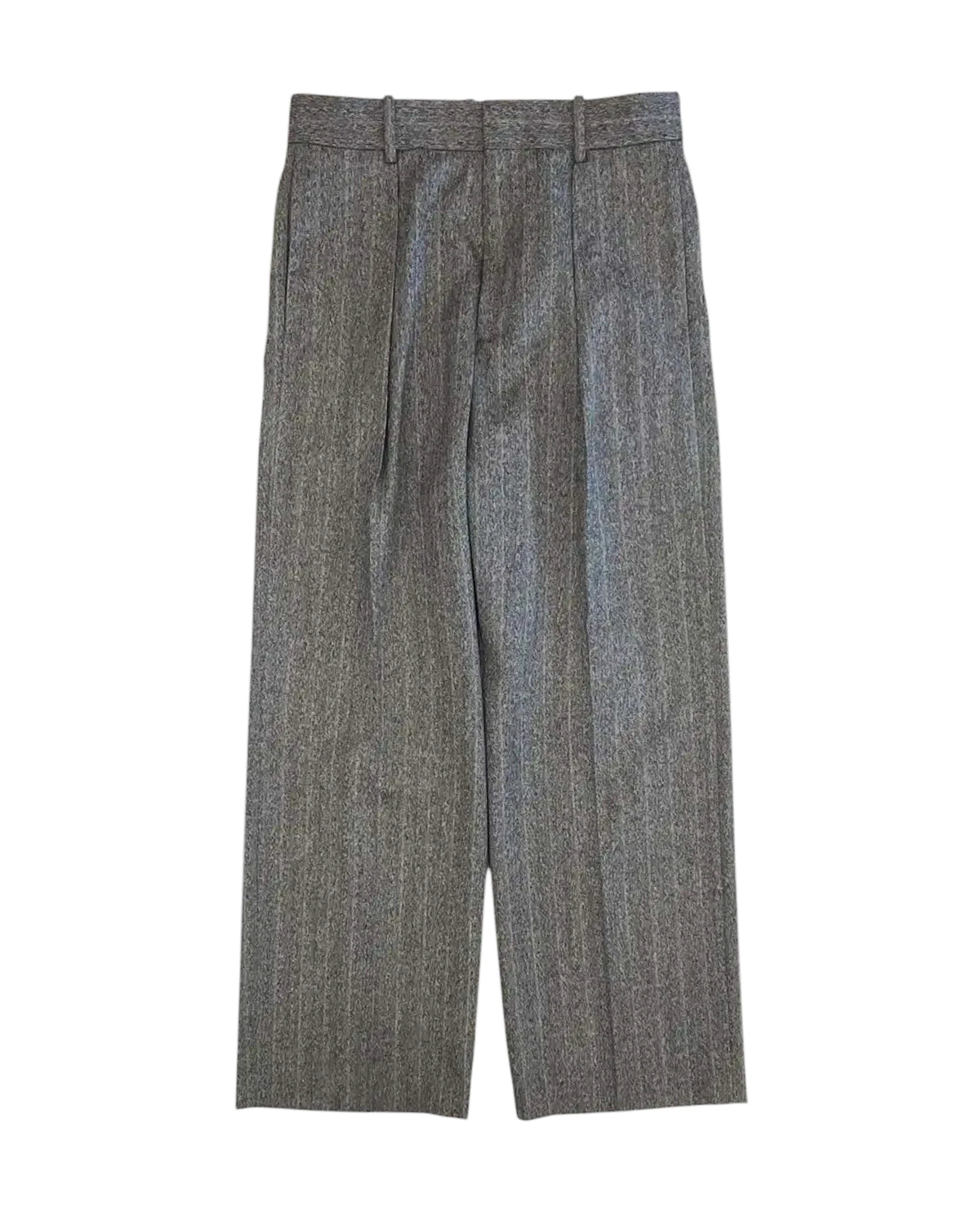 BOWTE の EXTRAFINE COLLEGEFLANNEL WIDE TROUSERS (252-04-0006)