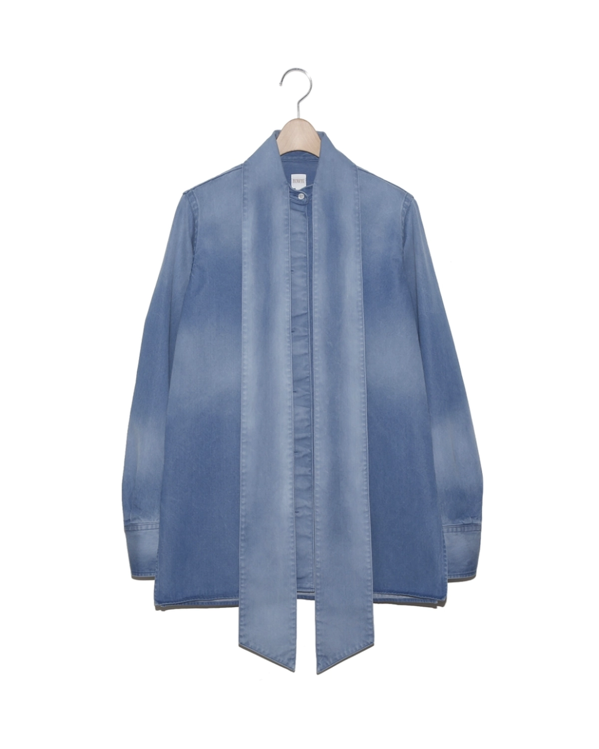 BOWTE の LIGHT DENIM BOW TIE SHIRTS (262-01-0004)
