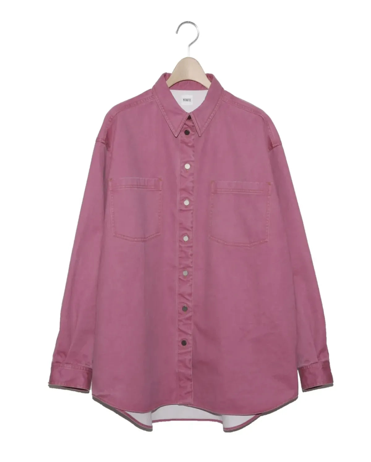 BOWTE の PIGMENT DYE WASHED WORK SHIRTS (262-01-0003)