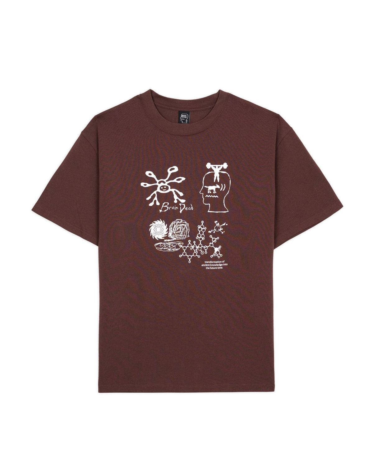 BRAIN DEAD の ANCIENT KNOWLEDGE T-SHIRT (T00005066SS26)