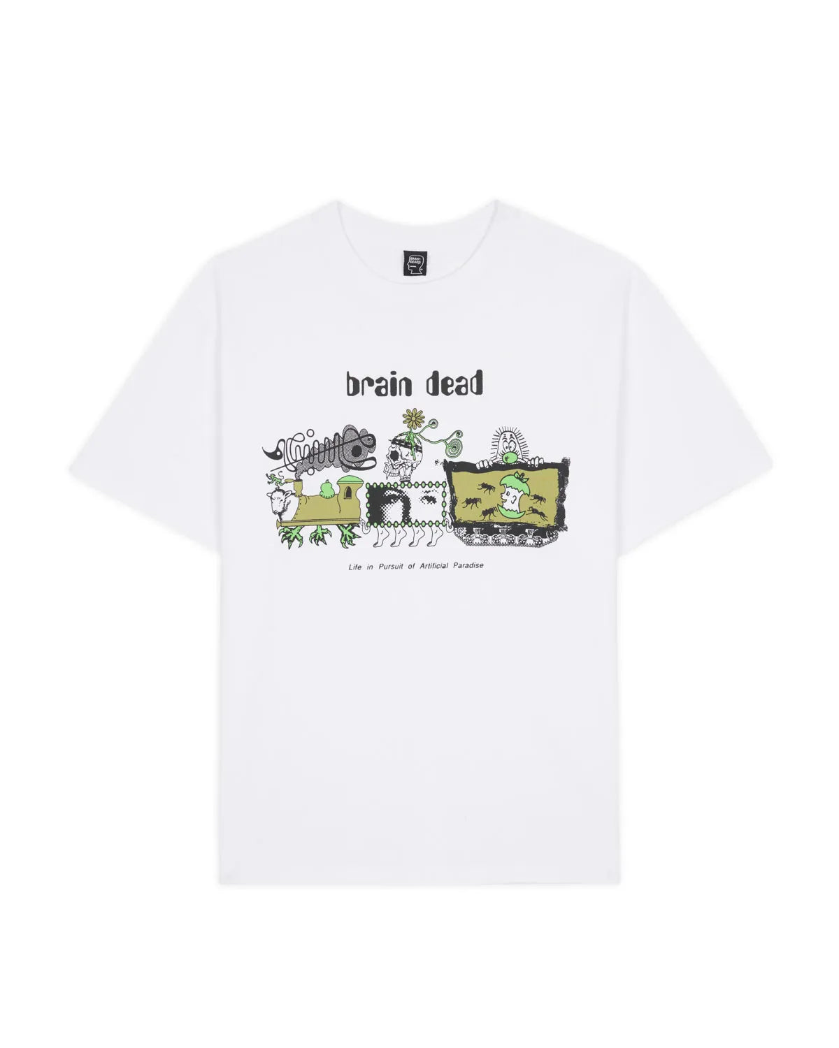 BRAIN DEAD の ARTIFICIAL PARADISE T-SHIRT (T00004434D225)