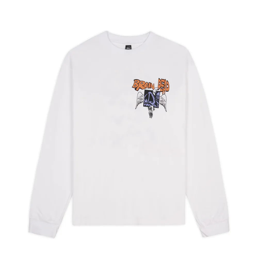 BRAIN DEAD の COSMIC DEBRIS LONG SLEEVE SHIRT (T01004088D424)