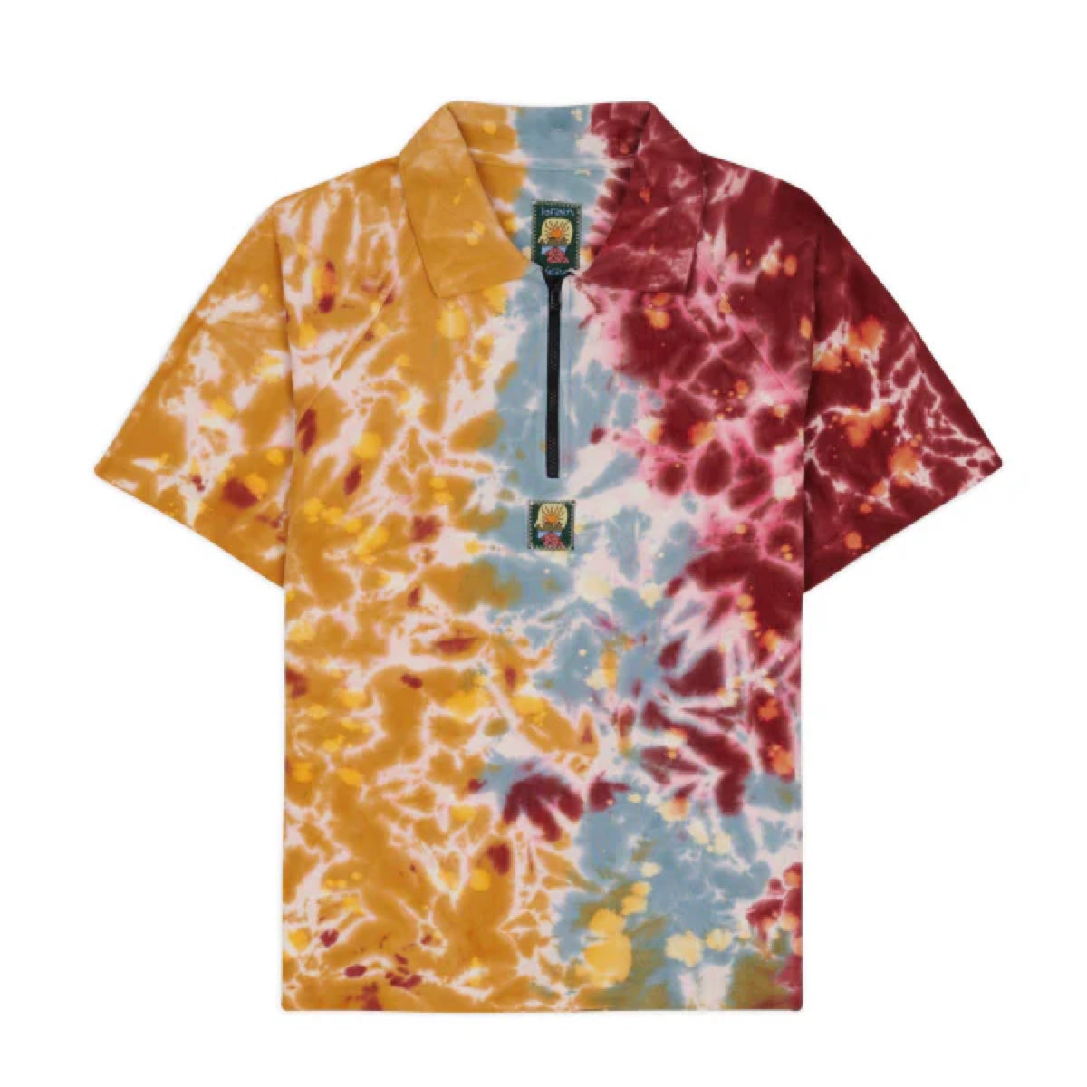 BRAIN DEAD(ブレインデッド) / DYED SHORT SLEEVE BOXED PIQUE POLO