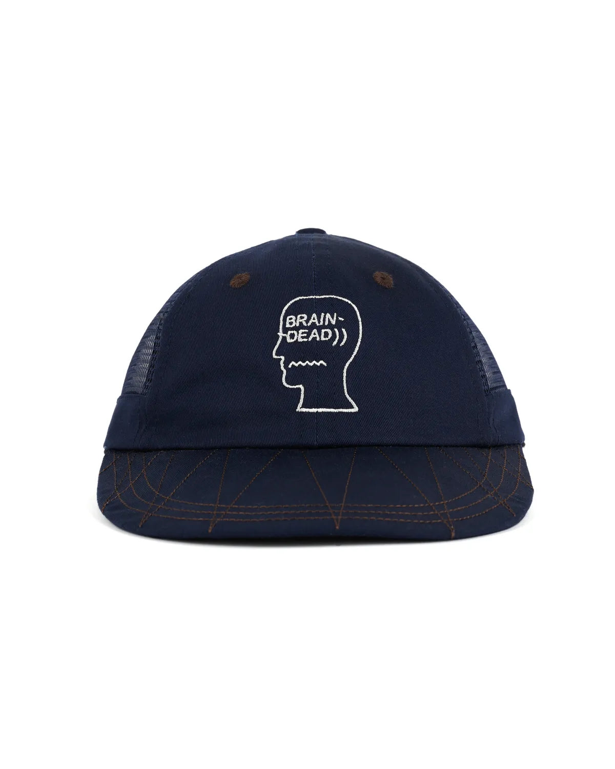 BRAIN DEAD の LOGOHEAD LONG BRIM (H01004222D225)