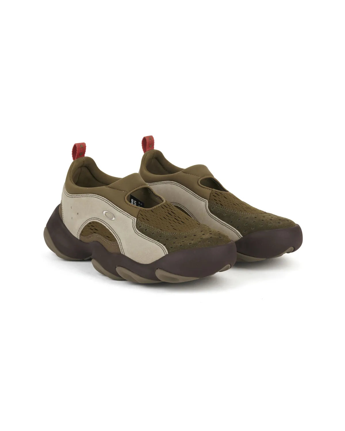 BRAIN DEAD × OAKLEY FACTORY TEAM の  FLESH SANDAL (BDP25S0204457GY28)