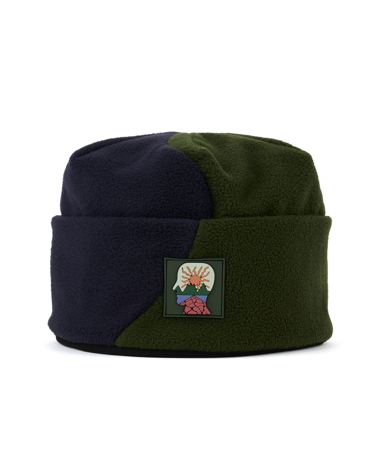 BRAIN DEAD の ORGANIC PANEL POLAR FLEECE BEANIE (H04004633FW25)