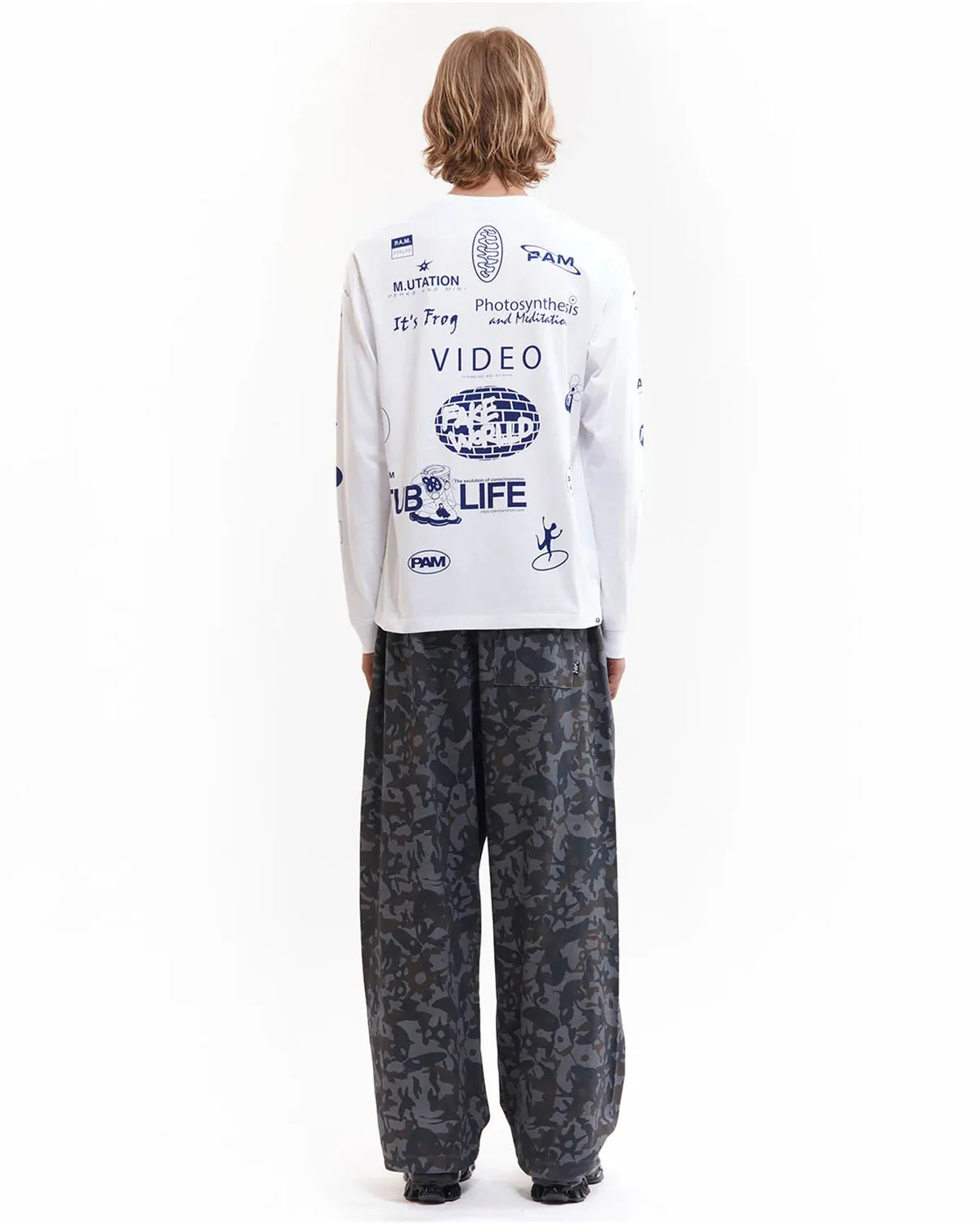 P.A.M.（Perks And Mini) / TEST SHEET LS TEE (1610/B)