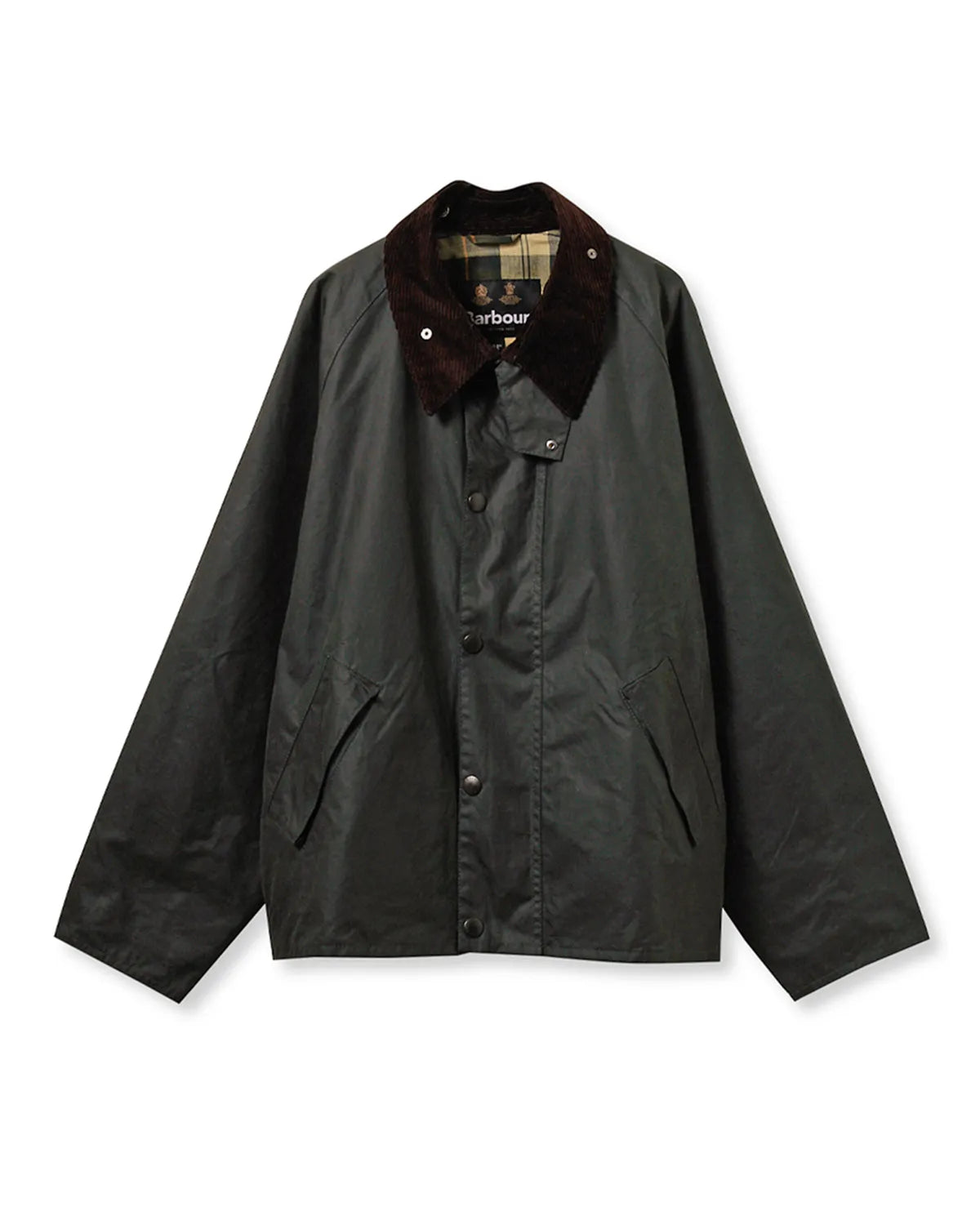 Barbour の【TRANSPORT / トランスポート】ワックス ショート ジャケット オーバーサイズフィット(1473MWX1678)