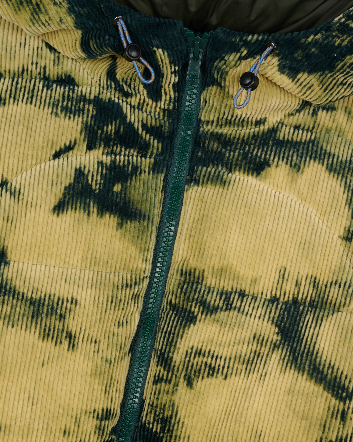 BRAIN DEAD / BLEACHDYED DIMENSION PUFFER JACKET (008004533FW25)
