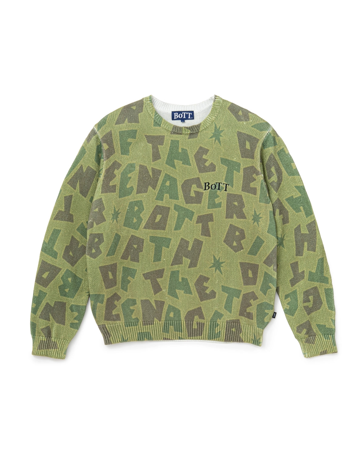 BoTT の Alphabet Printed Knit