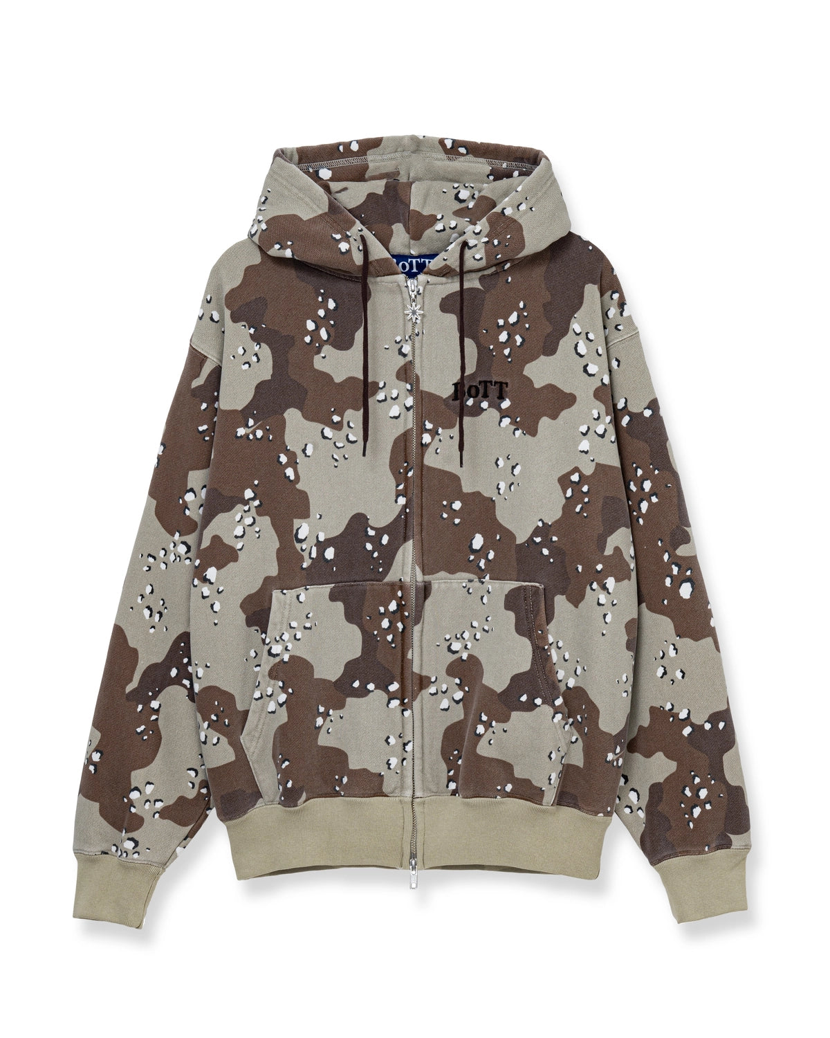 BoTT の Desert Camo Zip Hoodie