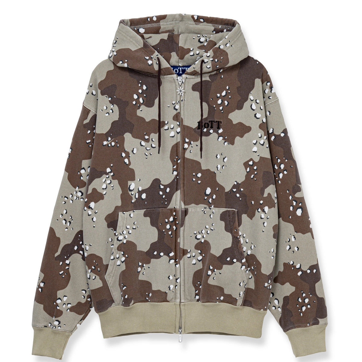 BoTT Desert Camo Zip Hoodie ジップ パーカー BoTT Desert Camo Zip Hoodie ジップ パーカー